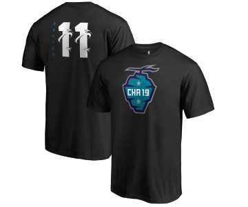 Boston Celtics 11 Kyrie Irving Fanatics Branded 2019 NBA All-Star Game The Buzz Side Sweep Name & Number T-Shirt Black