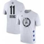 Jordan Men's 2019 NBA All-Star Game #11 Kyrie Irving Dri-FIT White T-Shirt