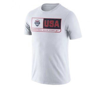 Team USA Basketball Nike Team Dri-FIT T-Shirt White