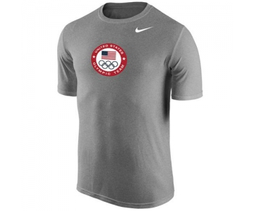 Team USA Nike Legend Performance T-Shirt Gray