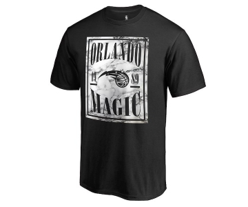 Men's Orlando Magic Fanatics Branded Black Court Vision T-Shirt