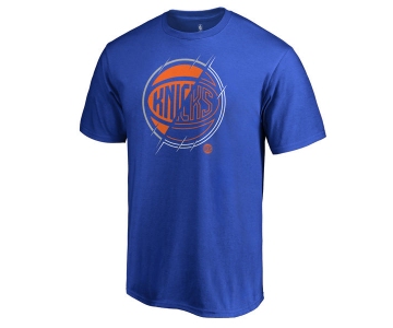 Men's New York Knicks Fanatics Branded Royal X-Ray T-Shirt