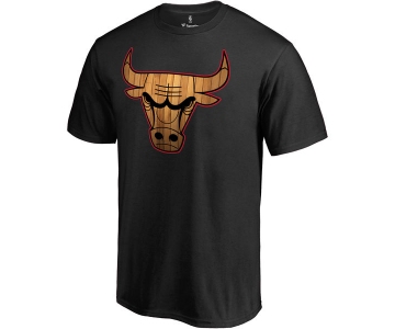 Men's Chicago Bulls Black Hardwood T-Shirt