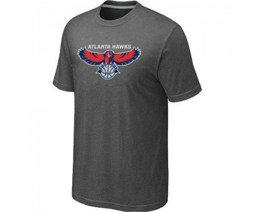 Atlanta Hawks Big & Tall Primary Logo D.Grey NBA T-Shirt