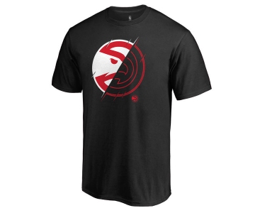 Men's Atlanta Hawks Fanatics Branded Black X-Ray T-Shirt