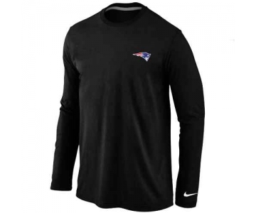 New England Patriots Sideline Legend Authentic Logo Black