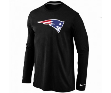 Nike New England Patriots Logo Long Sleeve T-Shirt black