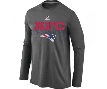 Nike Patriots D.Grey Long Sleeve Men T-Shirts