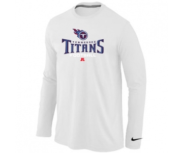 Nike Tennessee Titans Critical Victory Long Sleeve T-Shirt White