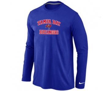Nike Tampa Bay Buccaneers Heart & Soul Long Sleeve T-Shirt Blue