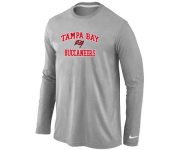 Nike Tampa Bay Buccaneers Heart & Soul Long Sleeve T-Shirt Grey