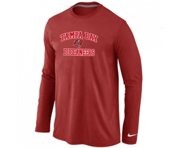 Nike Tampa Bay Buccaneers Heart & Soul Long Sleeve T-Shirt RED
