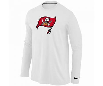 Nike Tampa Bay Buccaneers Logo Long Sleeve T-Shirt WHITE