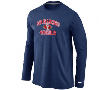 Nike San Francisco 49ers Heart&Soul Long Sleeve T-Shirt D.Blue