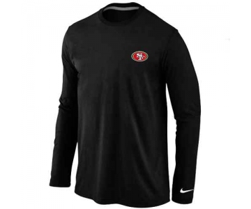 San Francisco 49ers Long Sleeve T-Shirt Black