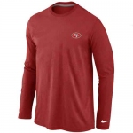 San Francisco 49ers Long Sleeve T-Shirt Red