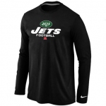 Nike New York Jets Critical Victory Long Sleeve T-Shirt Black