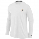 Miami Dolphins Sideline Legend Authentic Logo Long Sleeve T-Shirt White