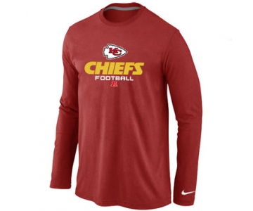 Nike Kansas City Chiefs Critical Victory Long Sleeve T-Shirt RED