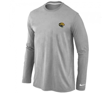 Jacksonville Jaguars Heart & Soul Long Sleeve T-Shirt Grey