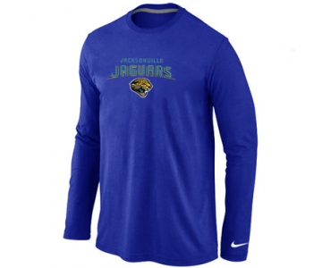 Nike Jacksonville Jaguars Heart & Soul Long Sleeve T-Shirt Blue