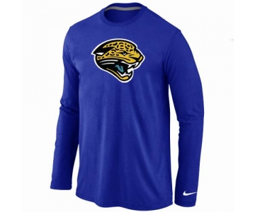 Nike Jacksonville Jaguars Logo Long Sleeve T-Shirt BLUE
