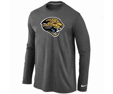 Nike Jacksonville Jaguars Logo Long Sleeve T-Shirt D.Grey