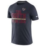 Nike Houston Texans Black Long Sleeve Men's T-Shirt