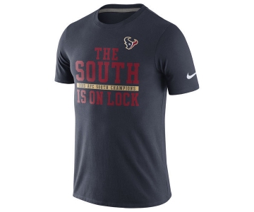 Nike Houston Texans Black Long Sleeve Men's T-Shirt