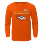 Nike Denver Broncos Orange Long Sleeve Men's T-Shirt