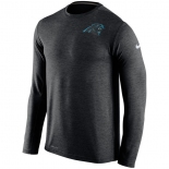 Nike Carolina Panthers Black Dri-Fit Touch Long Sleeve Performance Men's T-Shirt