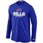 Nike Buffalo Bills Critical Victory Long Sleeve T-Shirt Blue1