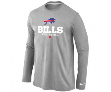 Nike Buffalo Bills Critical Victory Long Sleeve T-Shirt Grey