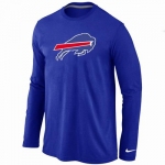 Nike Buffalo Bills Logo Long Sleeve T-Shirt BLUE