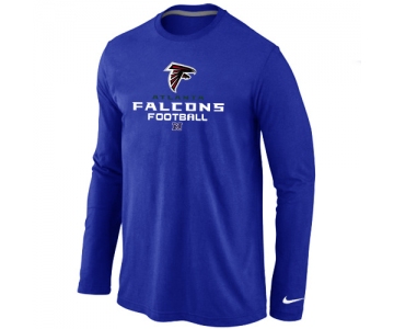 Nike Atlanta Falcons Critical Victory Long Sleeve T-Shirt Blue