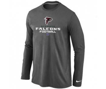 Nike Atlanta Falcons Critical Victory Long Sleeve T-Shirt D.Grey