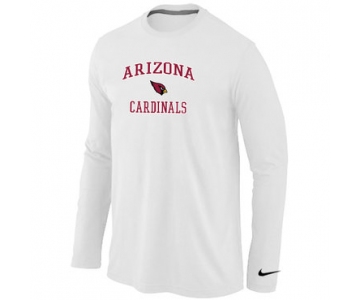 Nike Arizona Cardinals Heart & Soul Long Sleeve T-Shirt White