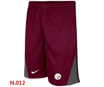 Nike NFL Pittsburgh Steelers Classic Shorts Red