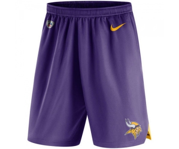 Men's Minnesota Vikings Nike Purple Knit Performance Shorts