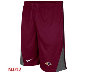 Nike NFL Baltimore Ravens Classic Shorts Red