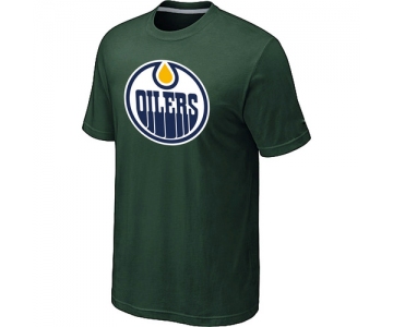 NHL Edmonton Oilers Big & Tall Logo D.Green T-Shirt