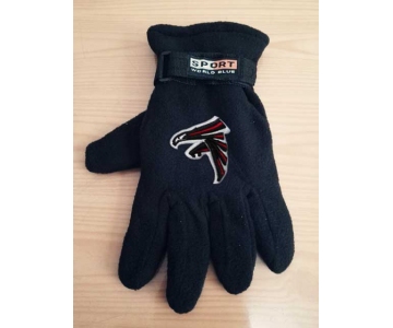 Atlanta Falcons NFL Adult Winter Warm Gloves Black