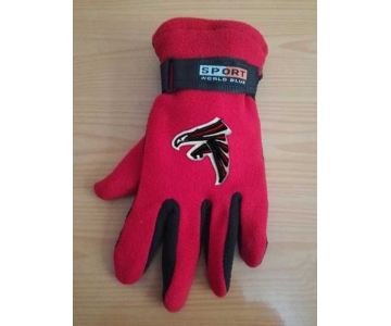 Atlanta Falcons NFL Adult Winter Warm Gloves Red