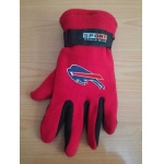 Buffalo Bills NFL Adult Winter Warm Gloves Red