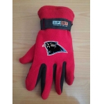 Carolina Panthers NFL Adult Winter Warm Gloves Red