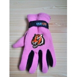 Cincinnati Bengals NFL Adult Winter Warm Gloves Pink