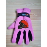 Cleveland Browns NFL Adult Winter Warm Gloves Pink