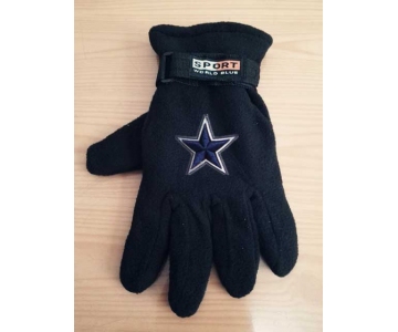 Dallas Cowboys NFL Adult Winter Warm Gloves Black