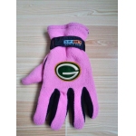 Green Bay Packers NFL Adult Winter Warm Gloves Pink