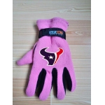 Houston Texans NFL Adult Winter Warm Gloves Pink